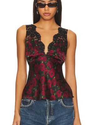 Top Cami Nyc rosso