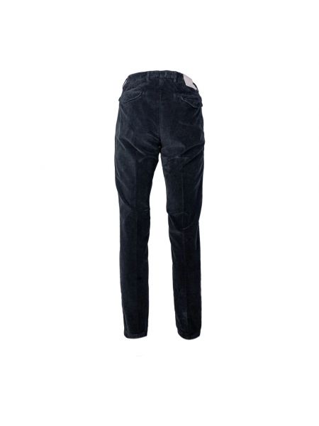 Pantalones chinos de cintura baja de terciopelo‏‏‎ Briglia negro