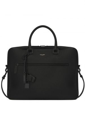 Чанта за лаптоп Saint Laurent черно