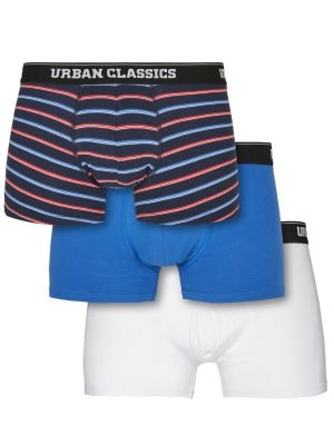 Pantaloni scurți cu dungi Urban Classics Plus Size
