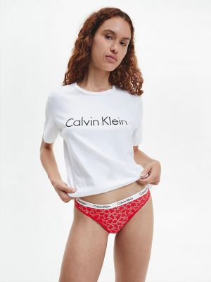 Szorty Calvin Klein czerwone