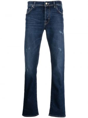 Jeans skinny slim fit Jacob Cohën blu