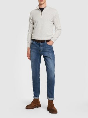 Jeans en coton Brunello Cucinelli