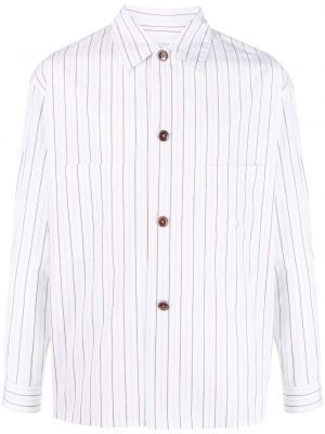 Camicia a righe Lemaire bianco