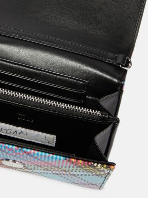 Kostkovaná kožená peněženka z imitace kůže Vivienne Westwood