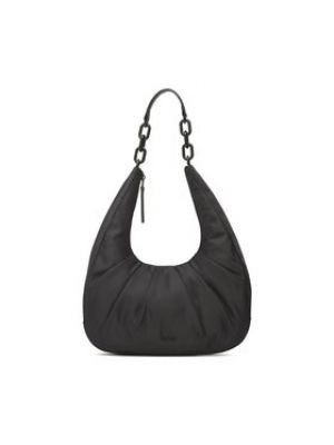 Чорна нейлонова сумка з ручками Calvin Klein