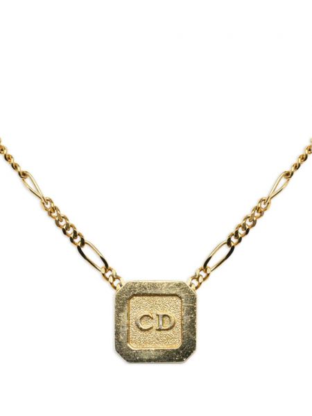 Medál Christian Dior Pre-owned aranyszínű