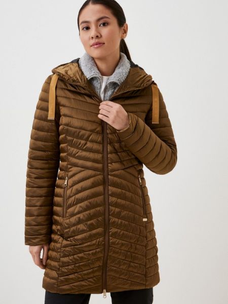 Утепленная куртка Luhta коричневая