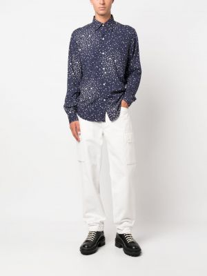 Stern hemd aus baumwoll mit print Fursac