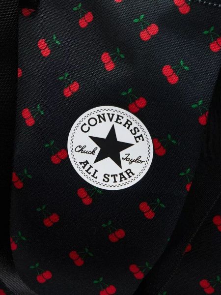Сумка с принтом Converse черная