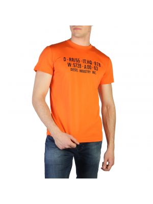 Тениска Diesel оранжево