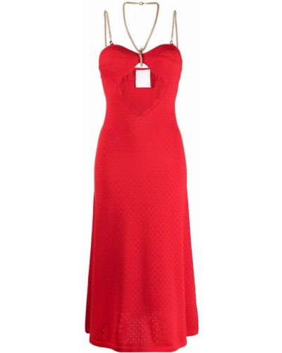 Плетена рокля Seen Users червено