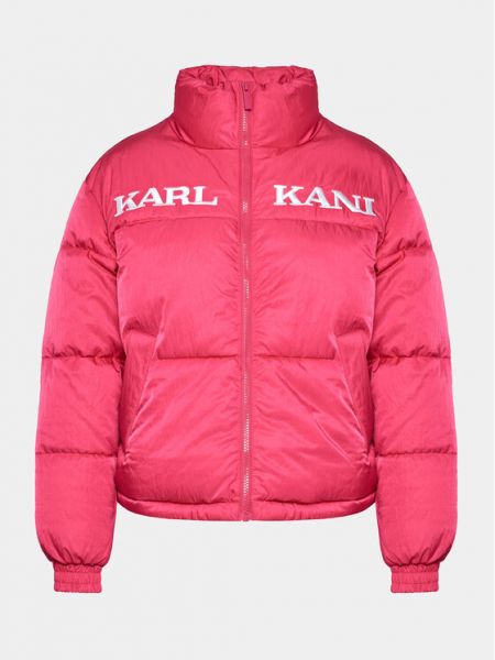 Laza szabású dzseki Karl Kani rózsaszín