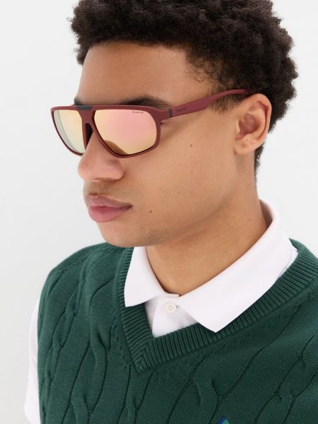 Okulary przeciwsłoneczne Polaroid bordowe
