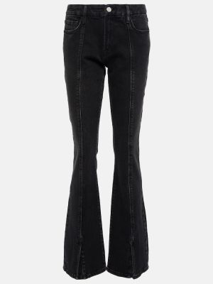 Jeans skinny taille haute Frame noir