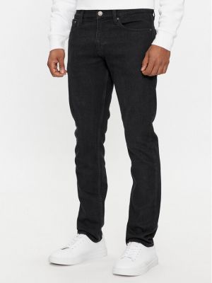 Черные джинсы скинни слим Calvin Klein