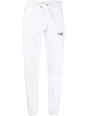 Spodnie sportowe w paski Missoni białe