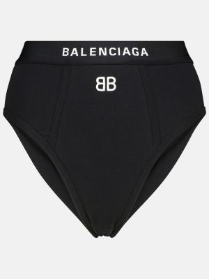 Kalhotky Balenciaga černé