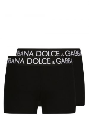 Boxerky s potiskem Dolce & Gabbana černé