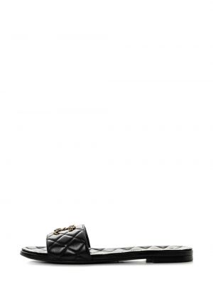 Stepētas kurpes Chanel Pre-owned melns