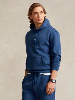 Sudadera con capucha con bolsillos Polo Ralph Lauren azul