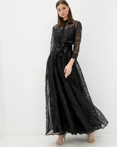 Черное вечернее платье Emilia Dell'oro