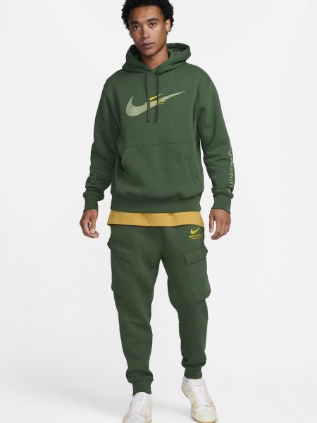 Zielona bluza z kapturem Nike Sportswear