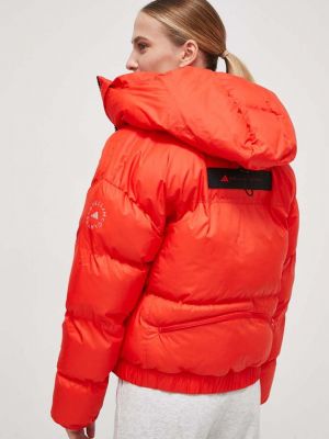 Oversized bunda Adidas By Stella Mccartney červená