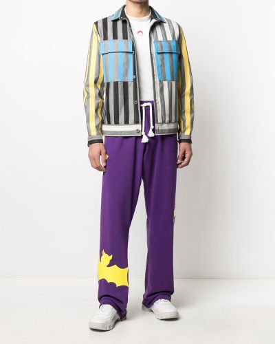 Pantalones de chándal con cordones Duoltd violeta