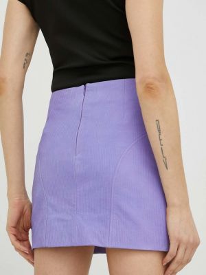 Mini sukně Remain fialové