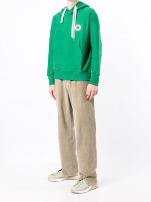 Flisas džemperis su gobtuvu Craig Green žalia