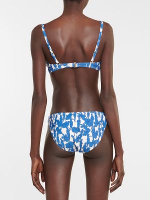 Bikini mit print Tory Burch blau