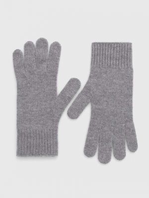 Кашмирени ръкавици Weekend Max Mara сиво