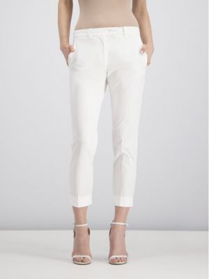 Pantaloni chino Marella alb