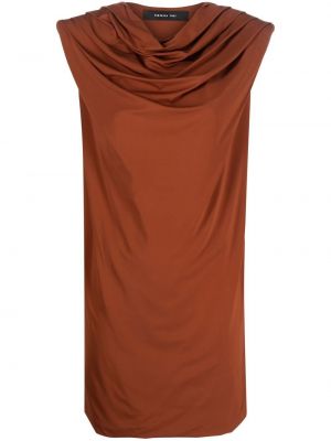 Mini šaty Federica Tosi oranžové