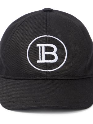 Bomull cap for gutter Balmain Kids svart