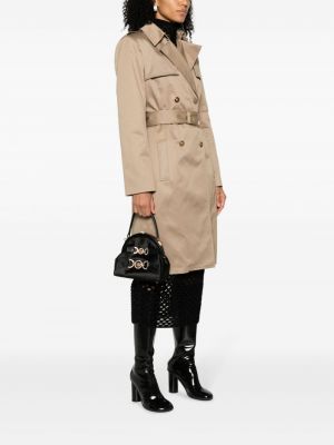 Hedvábná saténová shopper kabelka Versace