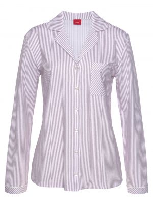 Viskózové bavlnené priliehavé tričko S.oliver