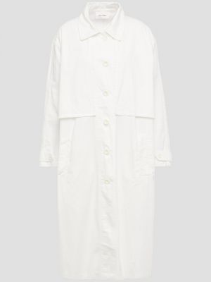 Американское хлопковое пальто винтажное American Vintage, белый