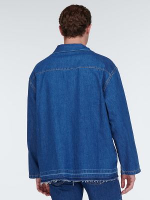 Rifľová košeľa Loewe modrá