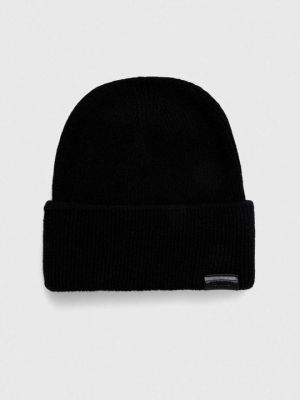 Шерстяная шапка Calvin Klein черная