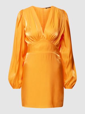Sukienka mini Gina Tricot pomarańczowa
