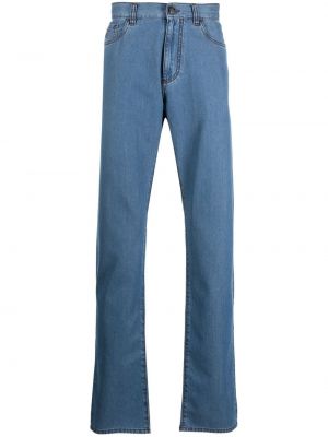 Jeans med normal passform Canali blå