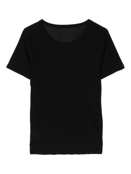 Koszulka bawełniana Yohji Yamamoto czarna