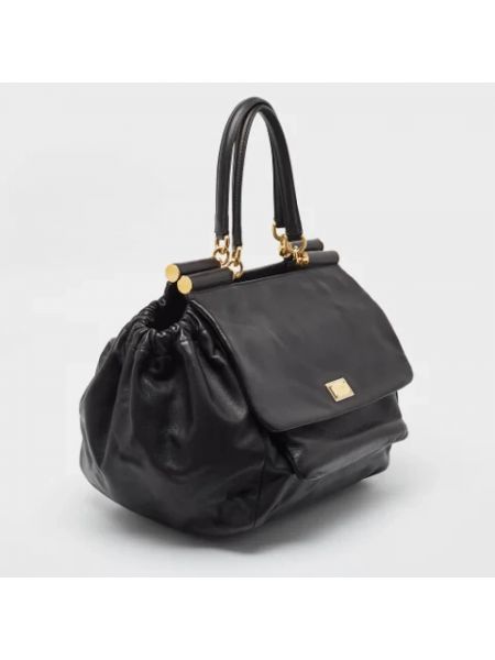 Bolsa de cuero Dolce & Gabbana Pre-owned negro