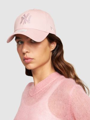 Gorra de cristal New Era rosa