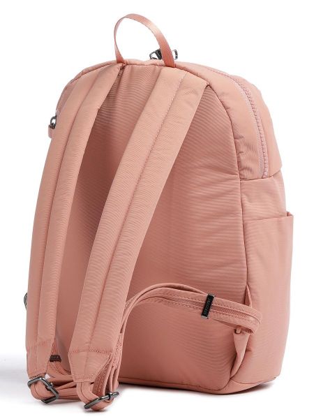 Нейлоновый рюкзак Pacsafe розовый