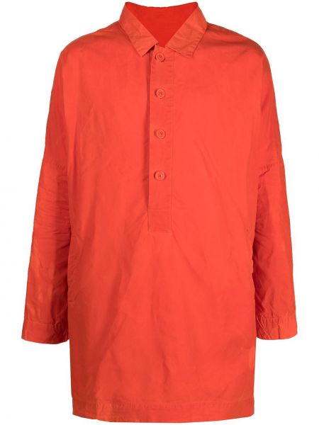 Camisa con botones Casey Casey naranja