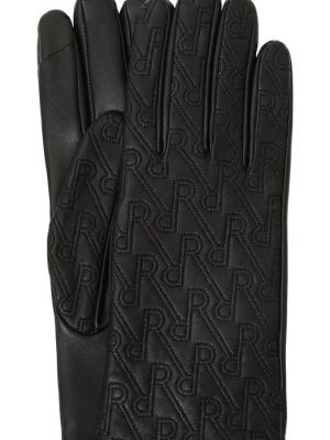 Кожаные перчатки Roeckl черные