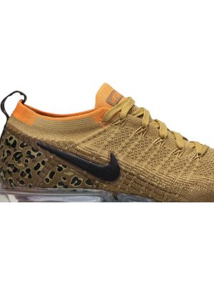 Леопардовые кроссовки Nike VaporMax коричневые